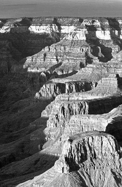 AZ, Grand Canyon, Landscape of eroded formations